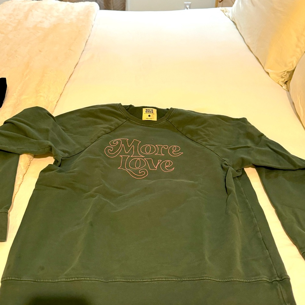Back When by Anthropologie “More Love” Sweatshirt